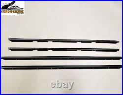 1981-1987 Grand Prix 2-Door Coupe Window Felt Beltline Weatherstrip Set 4pc