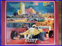 1982 Caesars Palace Grand Prix of Las Vegas Original Poster by LeRoy Neiman
