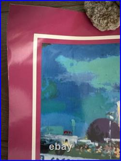 1982 Caesars Palace Grand Prix of Las Vegas Original Poster by LeRoy Neiman