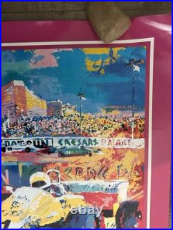 1982 Caesars Palace Grand Prix of Las Vegas Original Poster by LeRoy Neiman