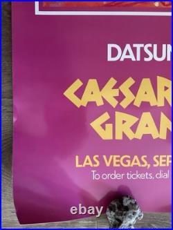 1982 Caesars Palace Grand Prix of Las Vegas Original Poster by LeRoy Neiman