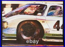 1984 Jaguar XJR-5 IMSA Auto Art Miami Poster Regine's Grand Prix Club BERGANDI