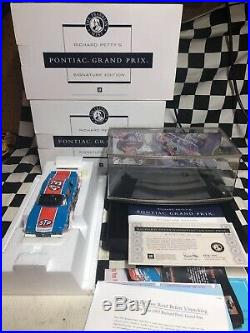 1984 Richard Petty STP 1/24 Franklin Mint Signature Edition Withcoa NASCAR Diecast
