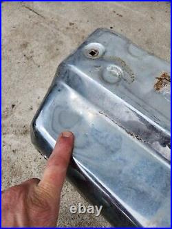 1986 Pontiac Grand Prix Rear Bumper Chrome 1981 1982 1983 1984 1985 1987