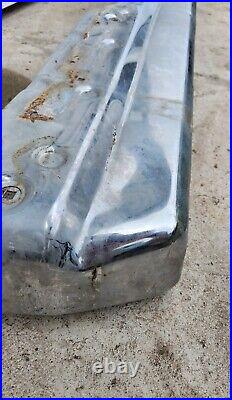 1986 Pontiac Grand Prix Rear Bumper Chrome 1981 1982 1983 1984 1985 1987