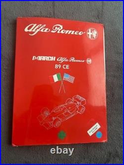 1989 Alfa Romeo USA Press Kit for Detroit Grand Prix