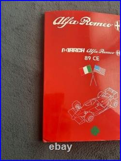 1989 Alfa Romeo USA Press Kit for Detroit Grand Prix