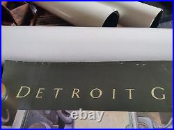 1989 Detroit Grand Prix Poster Original Issue new old stock DIA Diego Rivera