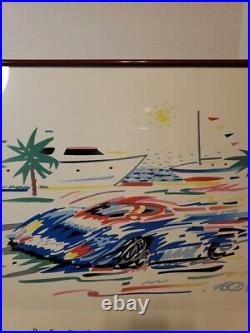 1991 Miami Grand Prix NISSAN LtdEd Fine Art Print Poster Professionally Framed