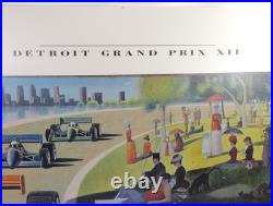 1993 Detroit Grand Prix Canvas Poster Mounted on Foam Cord Indycar CART 24X36