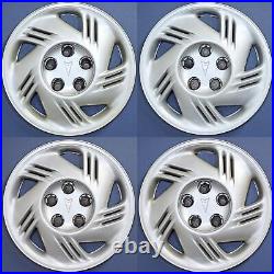 1994-1996 Pontiac Grand Prix # 5107 15 Hubcaps / Wheel Covers # 10227991 SET/4