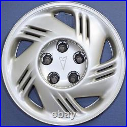 1994-1996 Pontiac Grand Prix # 5107 15 Hubcaps / Wheel Covers # 10227991 SET/4