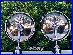 (2) 1957 1958 1959 1960 Vintage Ford (Adjust O Ring) Mirrors