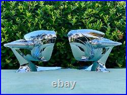 (2) NOS Vintage 1950's 1960's SUPERSITE VANGUARD Mirrors