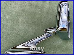 (2) Vintage 1950's 1960's Outside Rear View Mirrors