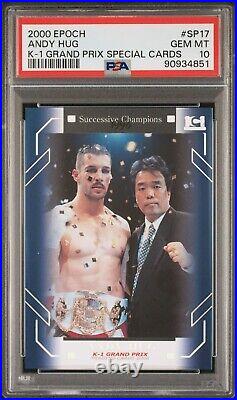 2000 Epoch K-1 MMA Andy Hug #SP17 Grand Prix Special Cards PSA 10 POP 1