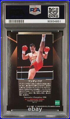 2000 Epoch K-1 MMA Andy Hug #SP17 Grand Prix Special Cards PSA 10 POP 1