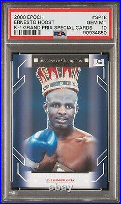 2000 Epoch K-1 MMA Ernesto Hoost #SP18 Special Grand Prix Cards PSA 10 POP 1