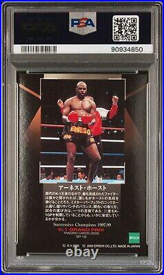 2000 Epoch K-1 MMA Ernesto Hoost #SP18 Special Grand Prix Cards PSA 10 POP 1