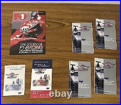 2000 Formula One SAP United States Grand Prix IMS Map Ticket Plaque