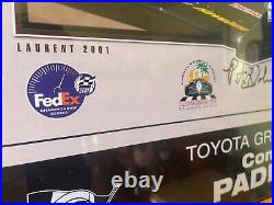 2001 Toyota Grand Prix of Long Beach California Signed/Framed Poster