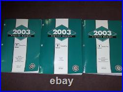 2003 GM PONTIAC GRAND PRIX Factory Service Shop Repair Workshop Manual Set OEM