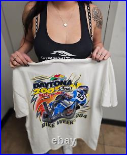 2004 Daytona 200 XL T-shirt NEW! RARE