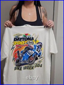 2004 Daytona 200 XL T-shirt NEW! RARE
