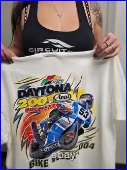 2004 Daytona 200 XL T-shirt NEW! RARE