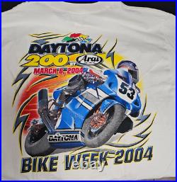 2004 Daytona 200 XL T-shirt NEW! RARE