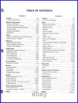 2004 Pontiac Grand Prix GT GTP WP Shop Service Repair Manual 2 Vol Set