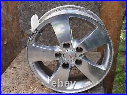 2005 2008 Pontiac Grand Prix Standard Wheel Rim 16x6.5j Aluminum 5 Spoke W Cap