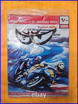 2005 MotoGP US Red Bull Grand Prix Program Mazda Laguna Seca Nicky Hayden NEW