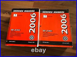 2006 PONTIAC GRAND PRIX Service Shop Repair Manual Set GT GXP SUPERCHARGED NICE