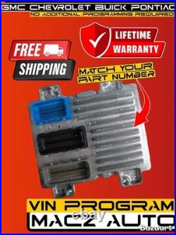 2007 Grand Prix GXP Engine computer 12605843 ECM PCM Vin Program