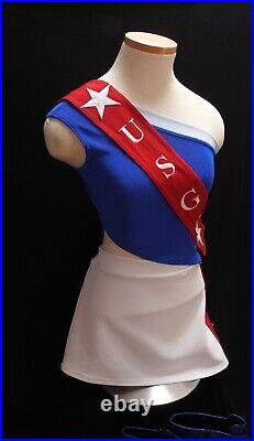 2007 US Grand Prix F1 Indianapolis Grid Girl Outfit Boots HAMILTON ALONSO MASSA