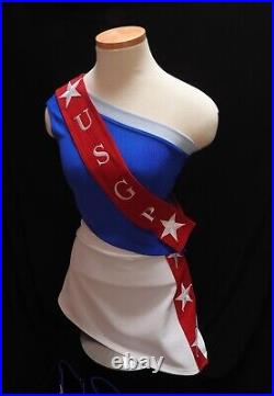 2007 US Grand Prix F1 Indianapolis Grid Girl Outfit Boots HAMILTON ALONSO MASSA