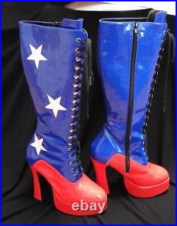 2007 US Grand Prix F1 Indianapolis Grid Girl Outfit Boots HAMILTON ALONSO MASSA
