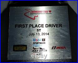 2014 Mobil 1 grand prix first place trophy ST race used imsa Canadian Park