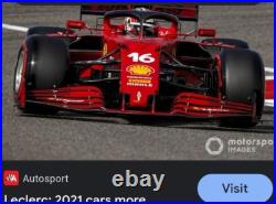 2020 Chrome Sapphire F1 #146 Charles Leclerc Car #16 /25 Orange Refractor PSA 9