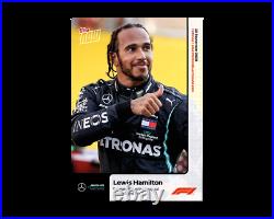 2020 Topps Now F1 #3 Lewis Hamilton Dramatic Win At Inaugural Tuscon Grand Prix