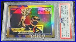 2021 Topps Chrome #154 F1 Gold Purple Refractor Max Verstappen PSA 10 GEM MINT 1