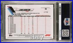 2021 Topps Chrome F1 #56 Lewis Hamilton #/50 True Gold Refractor Ssp Psa 10 Gem