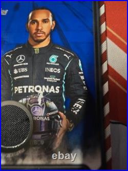 2021 Topps Formula 1 Racing F1 Relic Blue Lewis Hamilton /99