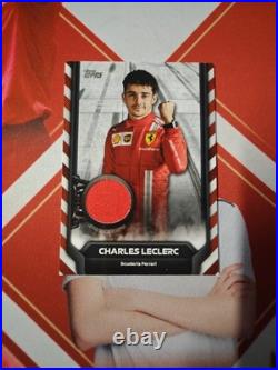 2021 Topps Formula 1 Racing F1 Relic Charles Leclerc /199