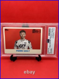 2022 TOPPS F1 MIAMI GRAND PRIX and USGP COTA Yuki Tsunoda, Pierre Gasly PSA 10