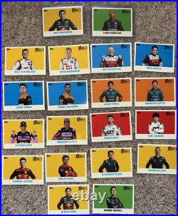 2022 Topps Formula 1 F1 Exclusive Set USGP COTA Austin Verstappen Hamilton