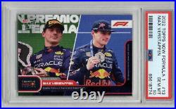 2022 Topps Now Formula 1 Double Victory Sprint Grand Prix Max Verstappen Psa 10