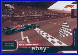 2022 Topps Now Formula 1 Red Parallel Dutch Grand Prix Max Verstappen #53 94/99