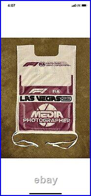 2023 Formula 1 F1 Las Vegas Grand Prix Media Photographer's Vest